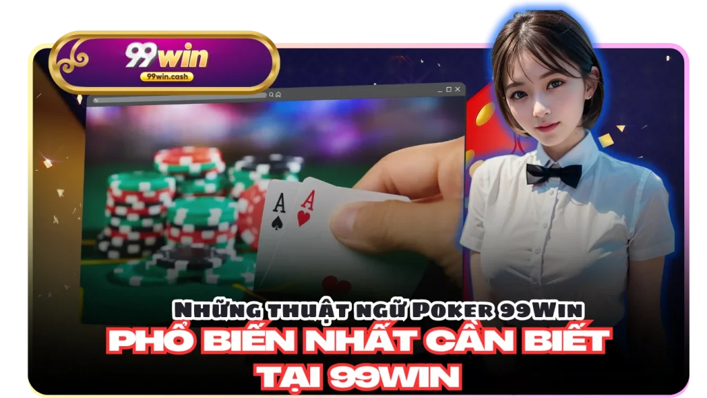  Những thuật ngữ Poker 99Win phổ biến nhất cần biết tại 99Win