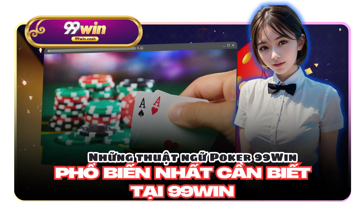  Những thuật ngữ Poker 99Win phổ biến nhất cần biết tại 99Win